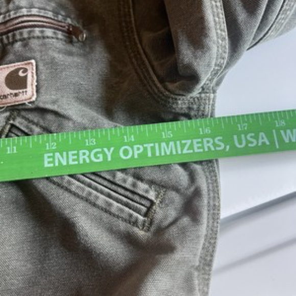 Children’s Carhartt Jacket, Size Small, Moss (green), YYJ97 Mos - Picture 3 of 9